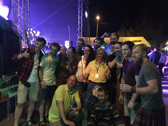 Keltska Noc Celtic festival crew
